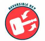 Reversible key